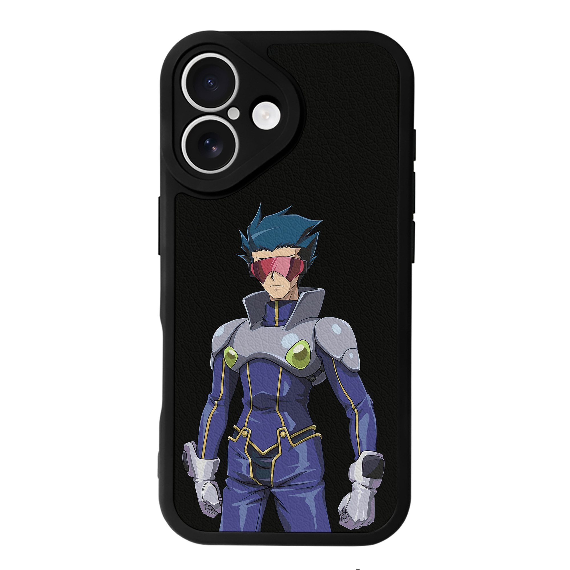 遊☆戯☆王 Yu-Gi-Oh! 【iPhone 16シリーズ対応】シリコンスマホケース（レザー調） 材質：シリコン